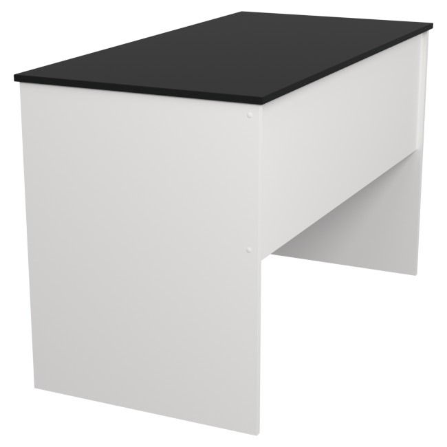 Стол СТ-3 цвет Белый + Черный 120/60/75,4 см
