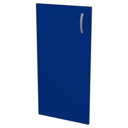 Дверь ДВ-3Л цвет Синий+Черный 36,5/1,6/74,8 см