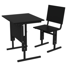 Заказать в Москве Комплект ученический цвет Чёрный ПО-4+СМ-3 Комплект ученический цвет Чёрный ПО-4+СМ-3