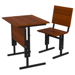 Заказать в Москве Комплект ученический цвет Орех Итальянский ПО-4+СМ-3 Комплект ученический цвет Орех Итальянский ПО-4+СМ-3