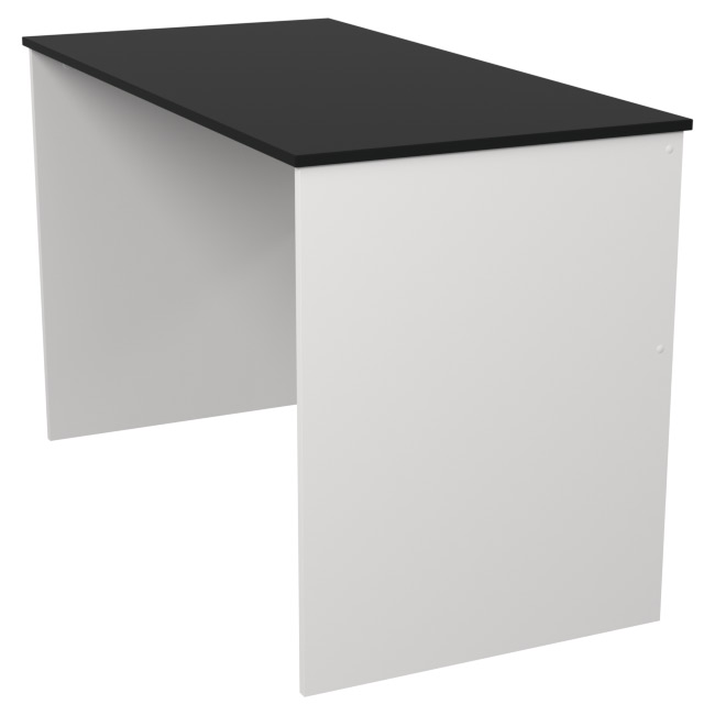 Стол СТ-3 цвет Белый + Черный 120/60/75,4 см