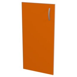Дверь ДВ-3Л цвет Оранж + Серый 36,5/1,6/74,8 см