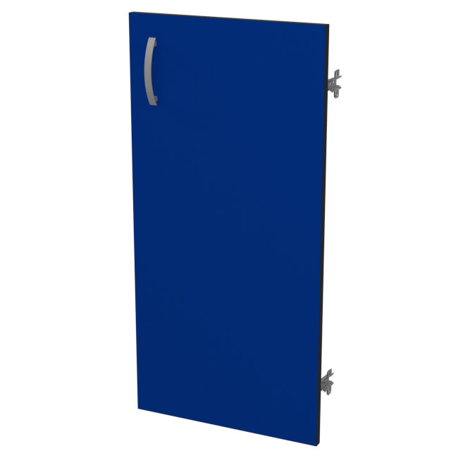 Дверь ДВ-3 цвет Синий+Черный 36,5/1,6/74,8 см