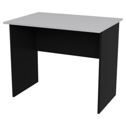 Приставной стол СТ-7 цвет Черный + Серый 85/60/70