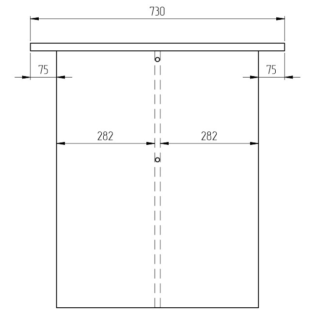 Переговорный стол СТСЦ-48 цвет Венге 140/73/76 см