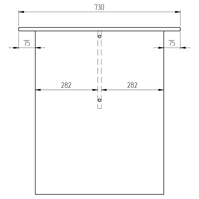 Переговорный стол  СТС-4 Черный 120/73/75,5 см