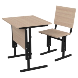 Заказать в Москве Комплект ученический цвет Дуб Молочный ПО-4+СМ-3 Комплект ученический цвет Дуб Молочный ПО-4+СМ-3