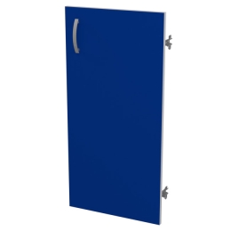 Дверь ДВ-3П цвет Синий + Серый 36,5/1,6/74,8 см