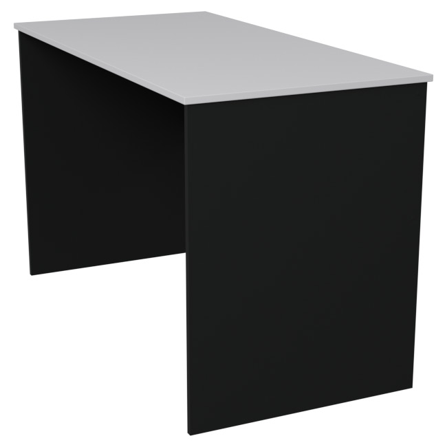 Стол СТ-3 цвет Черный + Серый 120/60/75,4 см