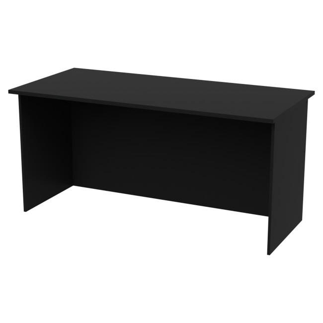 Офисный стол СТЦ-10 цвет Черный 160/73/76 см