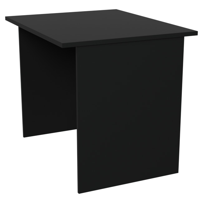 Офисный стол СТ-8 цвет Черный 90/73/76 см
