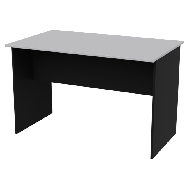 Переговорный стол  СТС-4 Черный+Серый 120/73/75,5 см