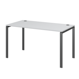 Стол на металлокаркасе АМ-004 Серый/Антрацит 160x73x76 см