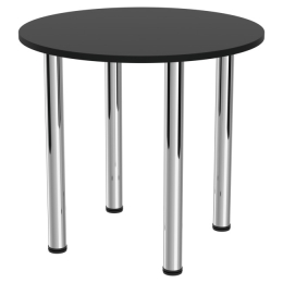 Круглый стол для переговоров СХК-14 цвет Черный 80/80/74