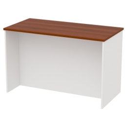 Переговорный стол СТСЦ-47 цвет Белый+Орех 120/60/76 см
