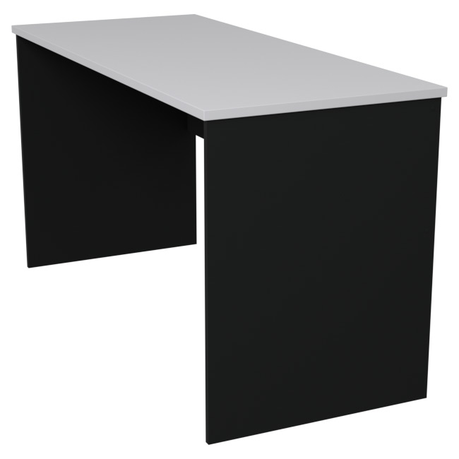 Стол для персонала СТ-42 Черный + Серый 140/60/76 см