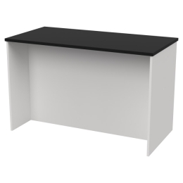 Переговорный стол СТСЦ-47 цвет Белый+Черный 120/60/76 см